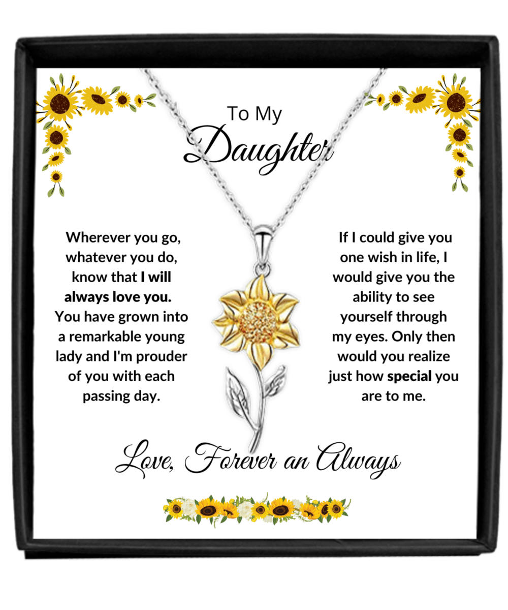 Daughter Sunflower Jewelry - Mallard Moon Gift Shop