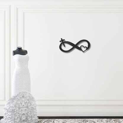Lords Infinite Love Steel Wall Sign