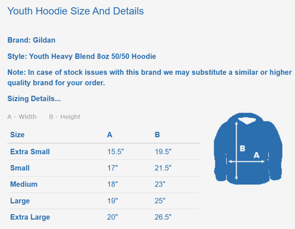 Halloween Pumpkin Trick or Treat Youth Pullover Hoodie