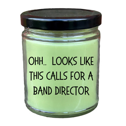 Band Director Gifts - OHH - Looks Like This Calls for a Band Director Office Humor Scented Soy Candle