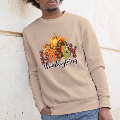 Happy Thanksgiving Festive Holiday Sweatshirt