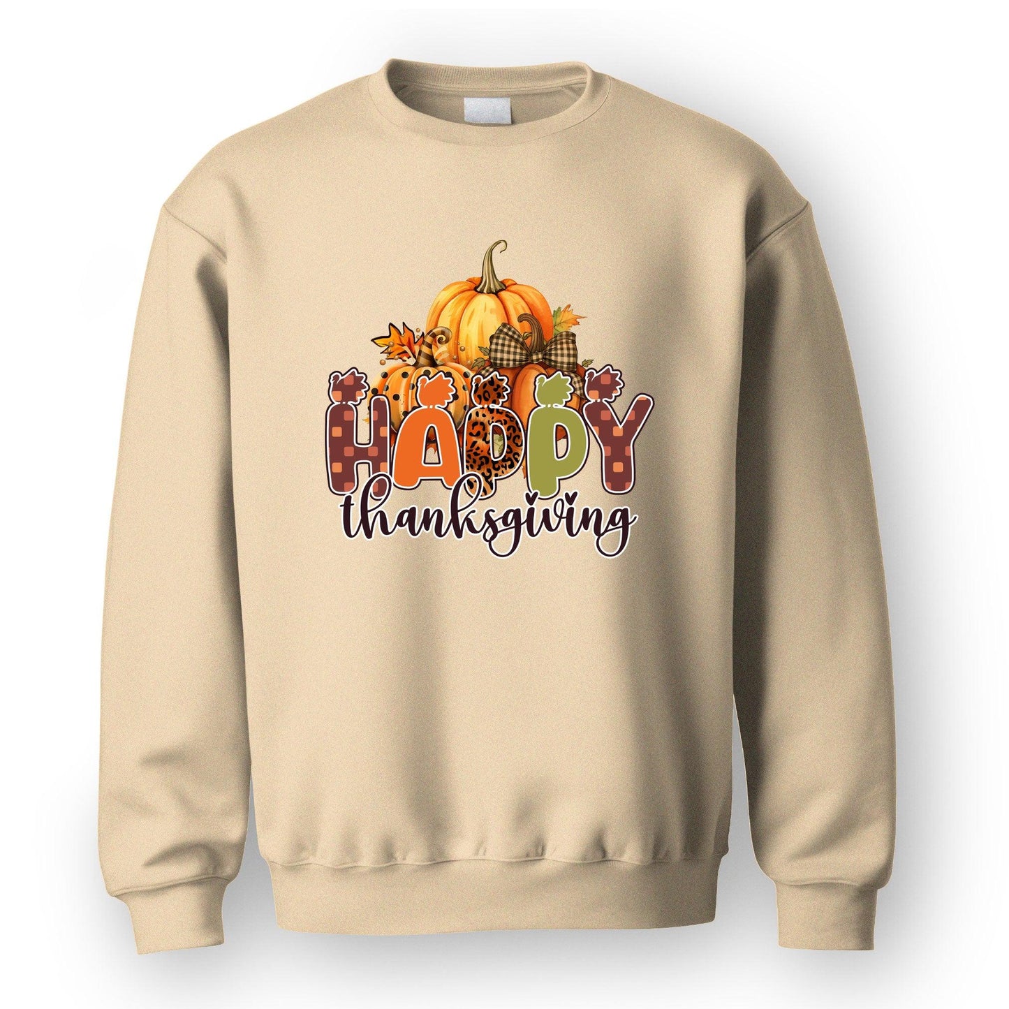 Happy Thanksgiving Festive Holiday Sweatshirt