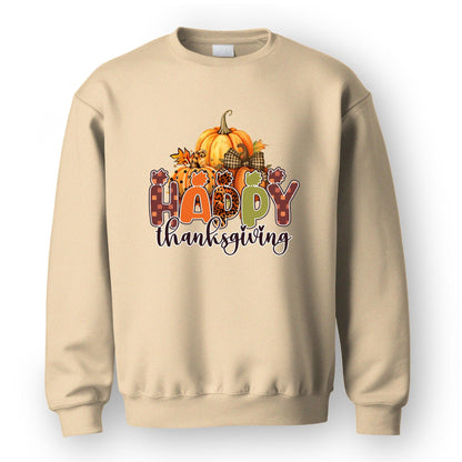 Happy Thanksgiving Festive Holiday Sweatshirt