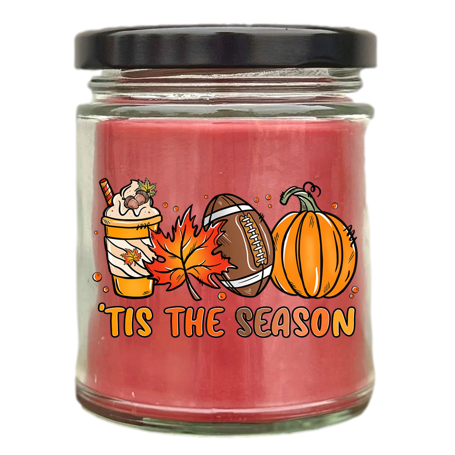 Smells Like Football, Fall and Pumpkin Spice Scented Soy Candles