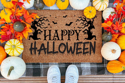 Happy Halloween Home Decor Outdoor Doormat