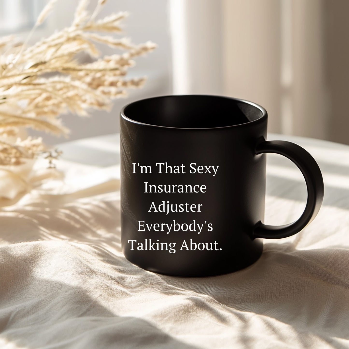 Funny Insurance Adjuster Gifts: Christmas Birthday Unique Swag, Humor Quote Coffee Mugs