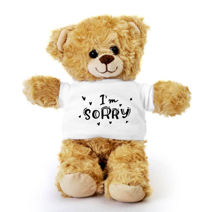 Apology Gift - I am Sorry - Plush Panda Bear with Tee Shirt