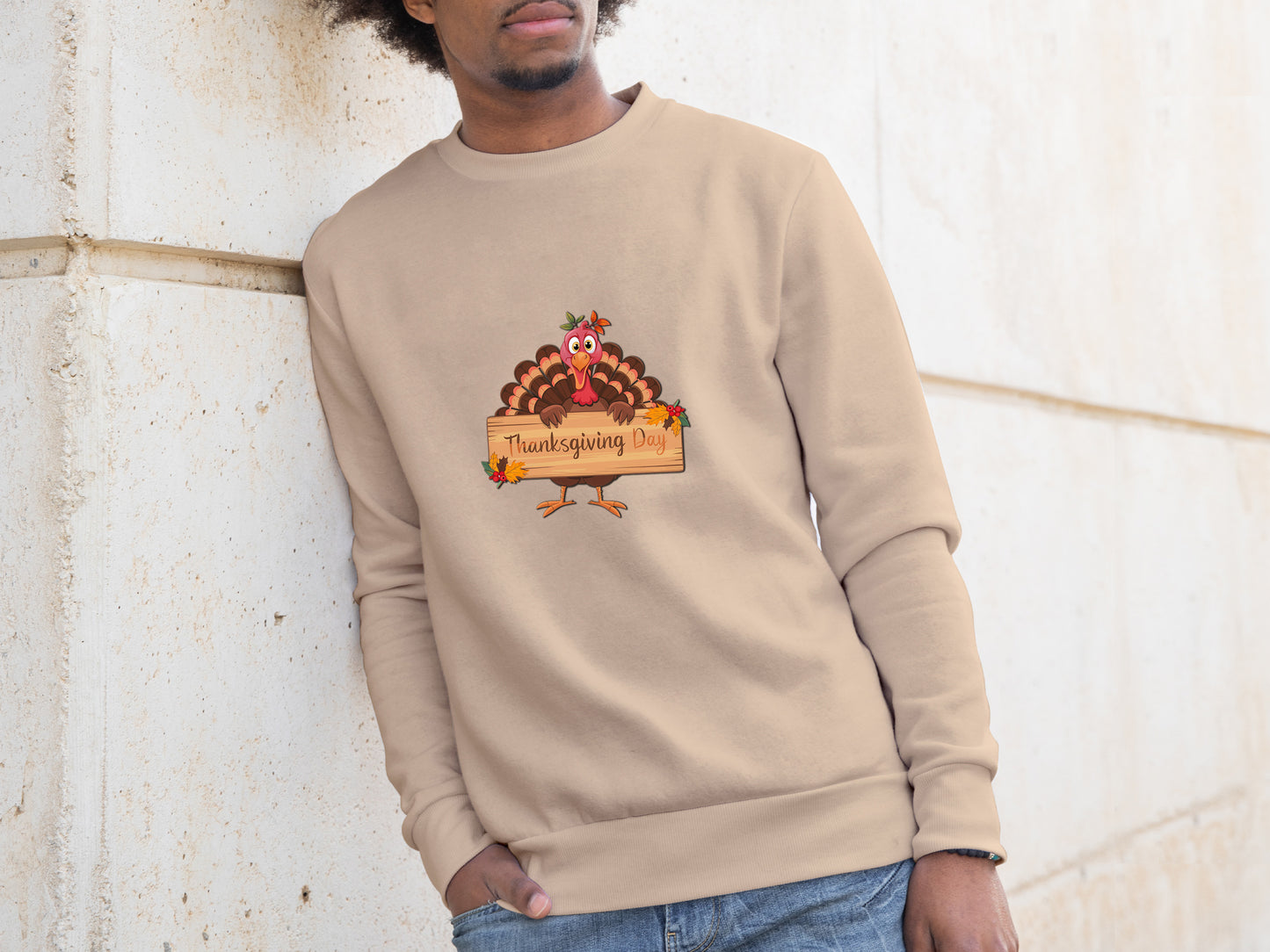 Thanksgiving Day Holiday Turkey Sweatshirt