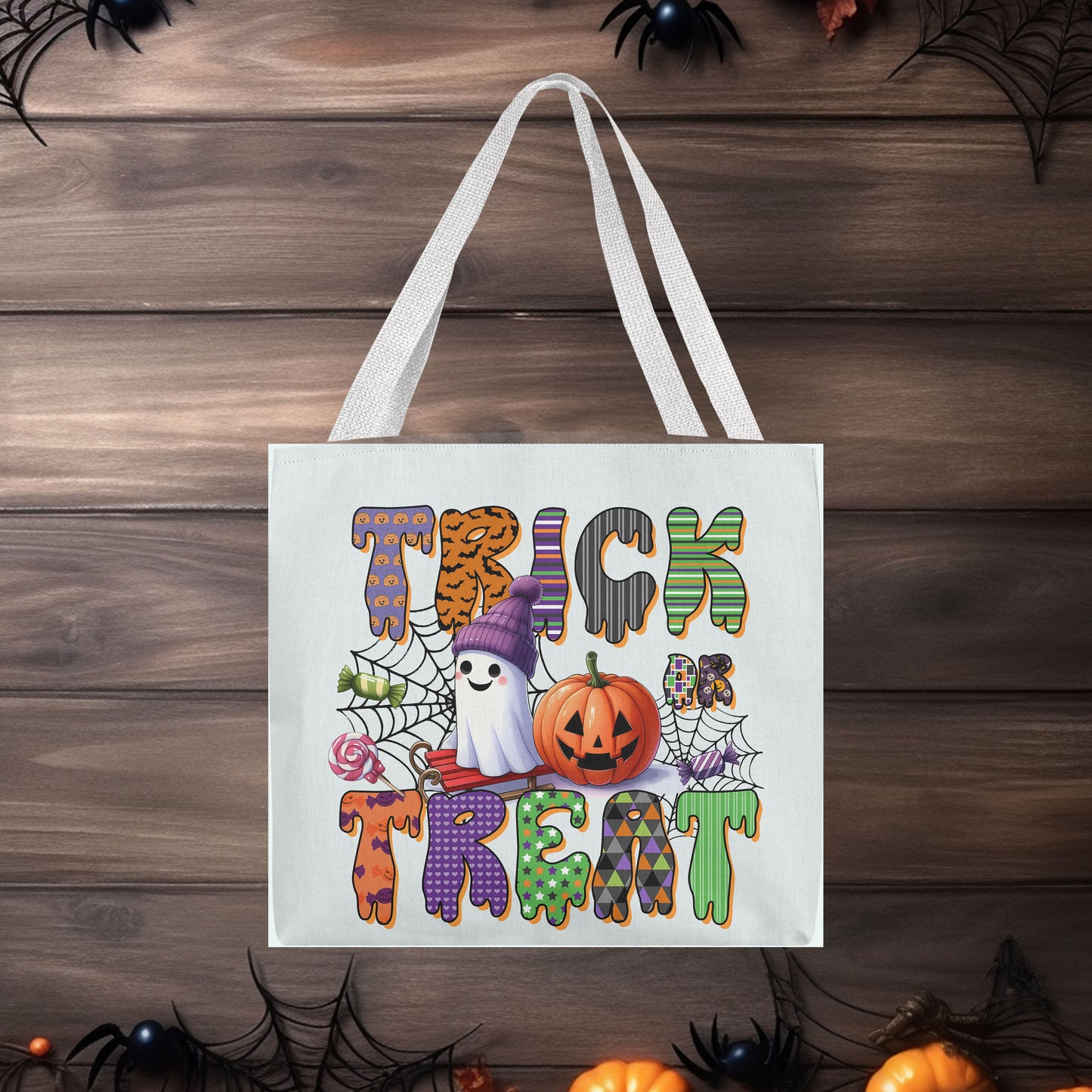 Trick or Treat Halloween Tote Bag for Kids