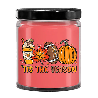 Smells Like Football, Fall and Pumpkin Spice Scented Soy Candles