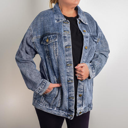 All American Grandma - Gigi - Nana - Mom- Personalized Denim Jacket - Mallard Moon Gift Shop