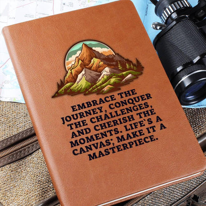 Embrace the Journey Leather Journal