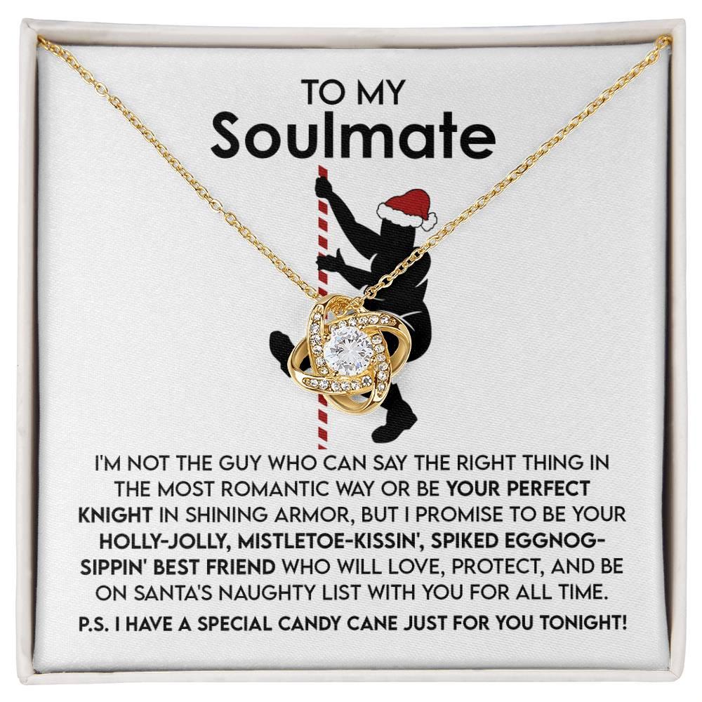 Gift for Soulmate - For All Time - Love Knot Pendant Necklace