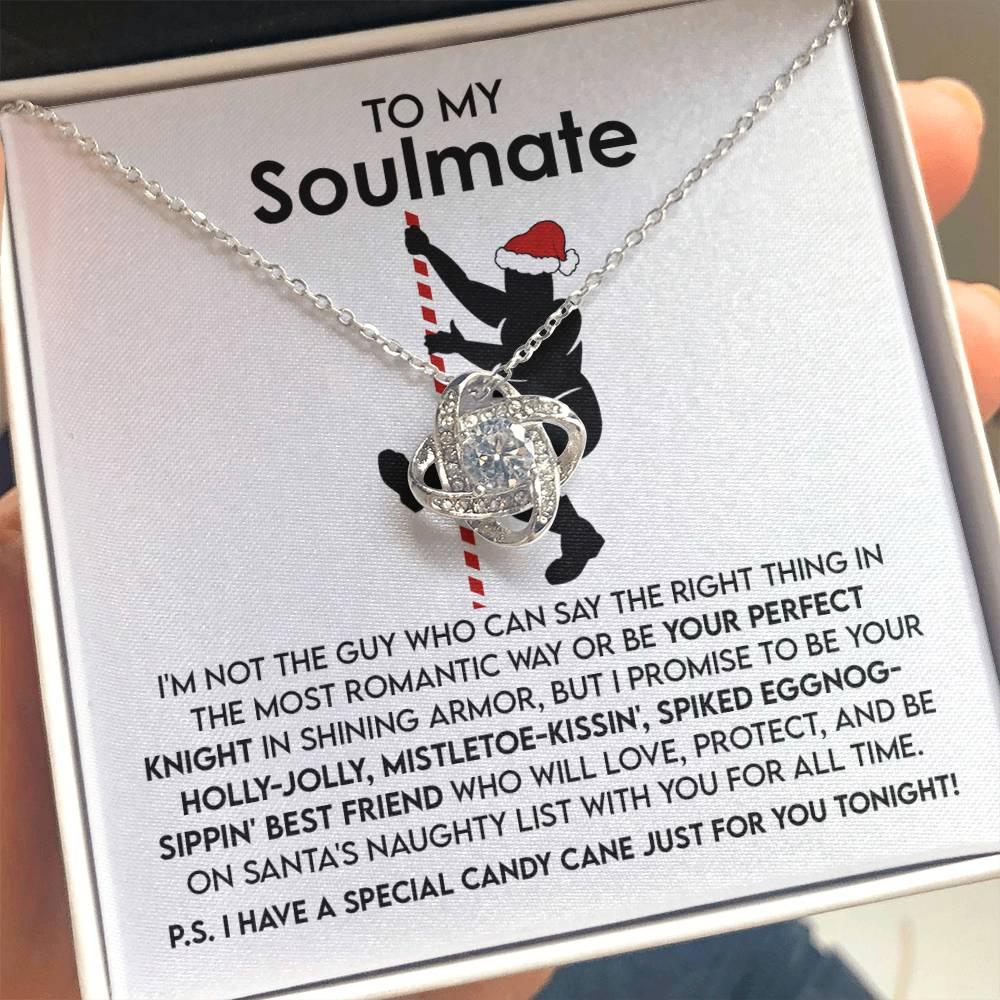 Gift for Soulmate - For All Time - Love Knot Pendant Necklace