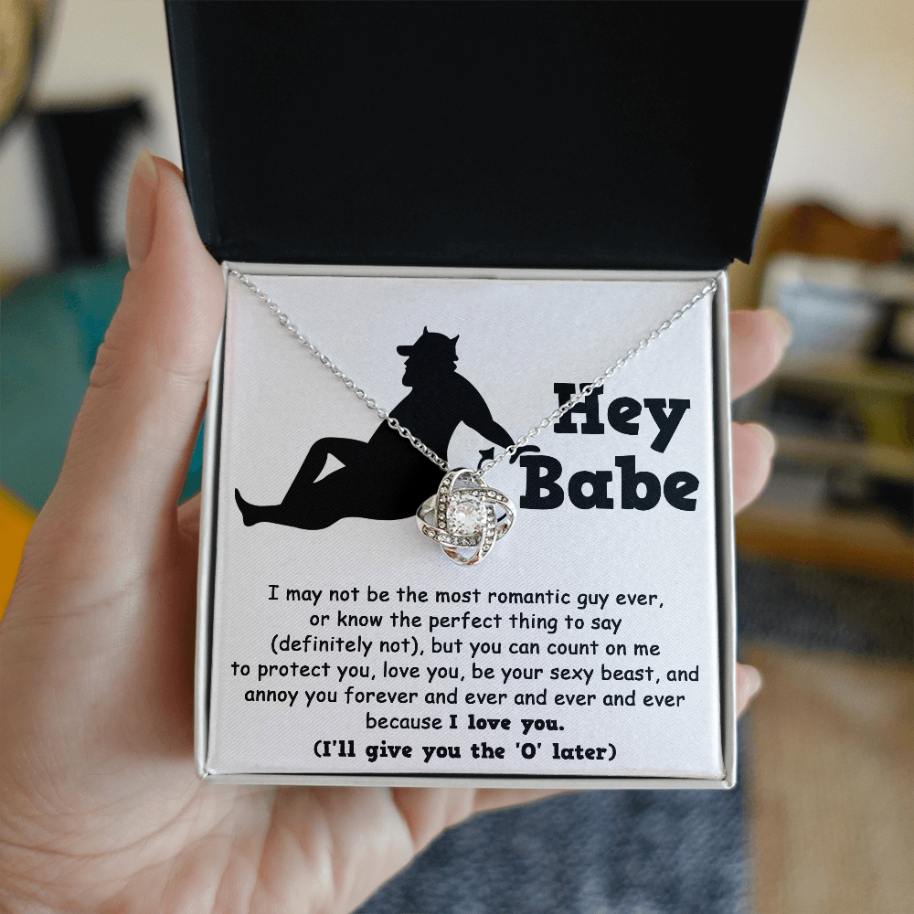 Soulmate Gift from Sexy Beast - Love Knot Necklace