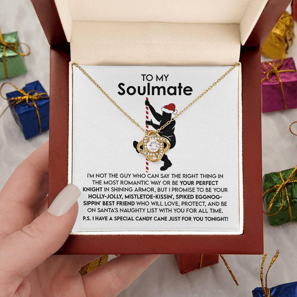 Gift for Soulmate - For All Time - Love Knot Pendant Necklace