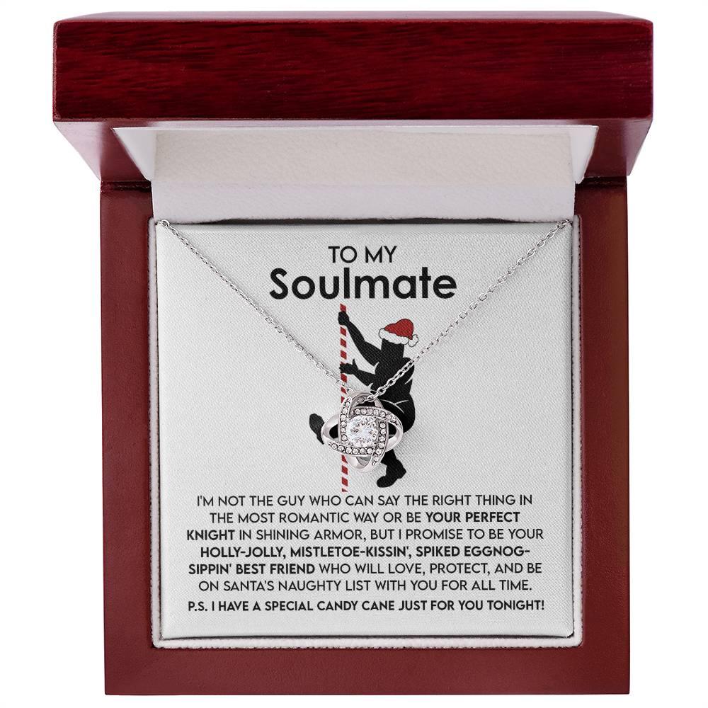 Gift for Soulmate - For All Time - Love Knot Pendant Necklace