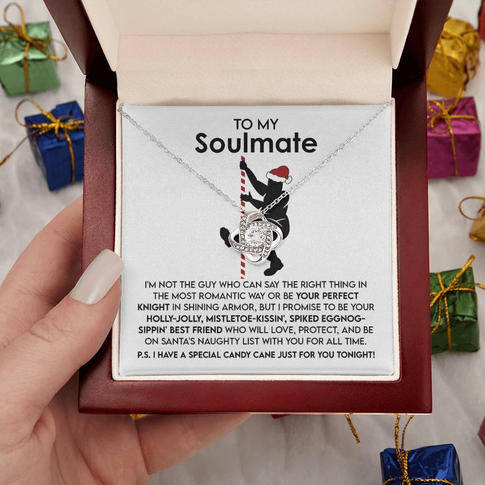 Gift for Soulmate - For All Time - Love Knot Pendant Necklace