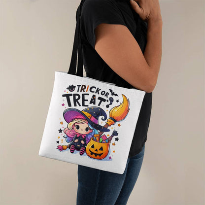 Trick or Treat Little Witch Halloween Tote Bag