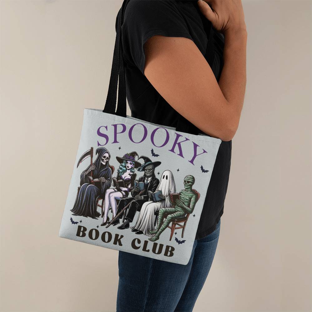 Spooky Book Club Halloween Tote Bag