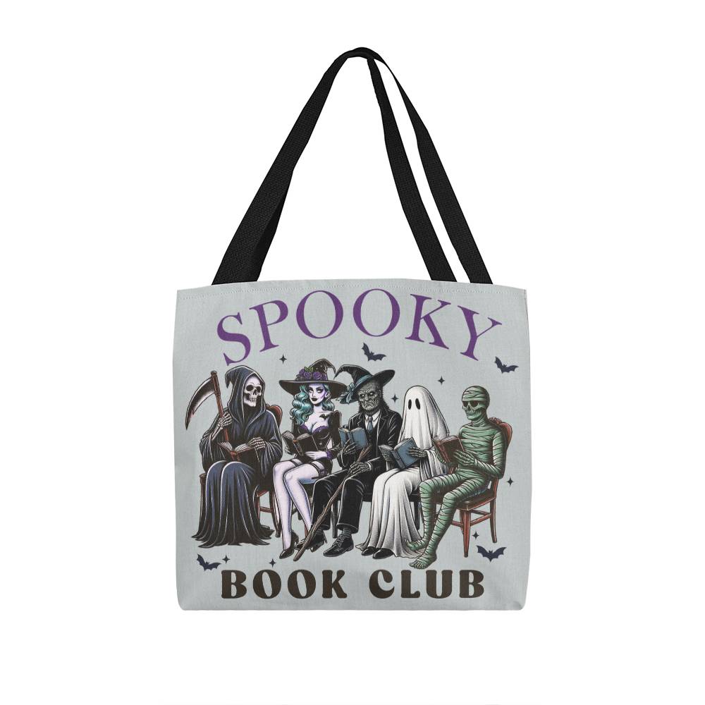 Spooky Book Club Halloween Tote Bag