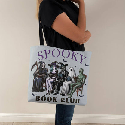 Spooky Book Club Halloween Tote Bag