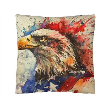 Patriotic Eagle Home Decor Indoor-Outdoor Pillow