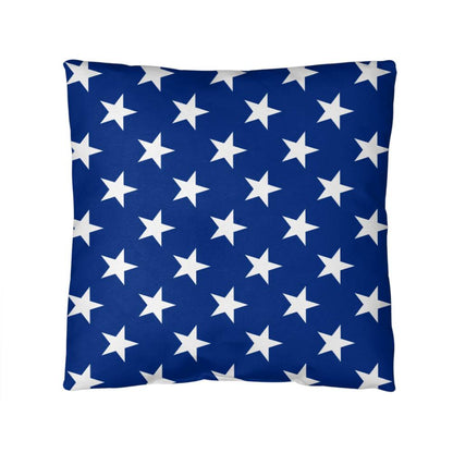 American Flag Stars and Stripes Patriotic Indoor-Outdoor Pillow