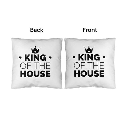 Dad King of the House Indoor Outdoor Pillow