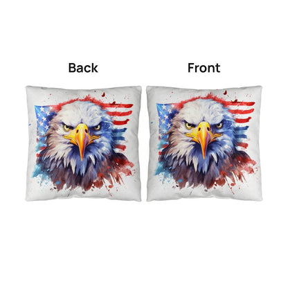 Eagle Patriotic Indoor-Outdoor Pillow