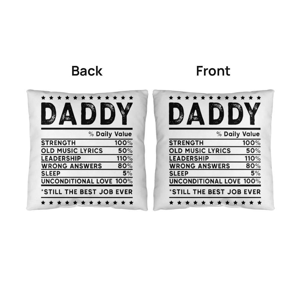 Daddy Recipe Comfy Indoor-Outdoor Pillow