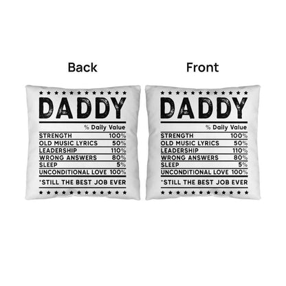 Daddy Recipe Comfy Indoor-Outdoor Pillow