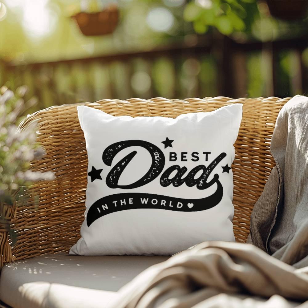 Best Dad Comfy Indoor-Outdoor Pillow