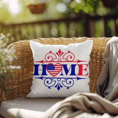 Patriotic Home Comfy Indoor-Outdoor Pillow