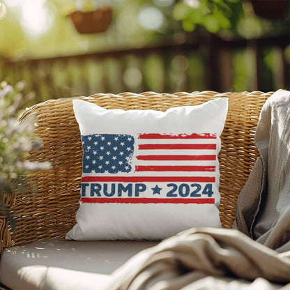 Patriotic Trump 2024 Comfy Indoor-Outdoor Pillow