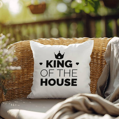 Dad King of the House Indoor Outdoor Pillow