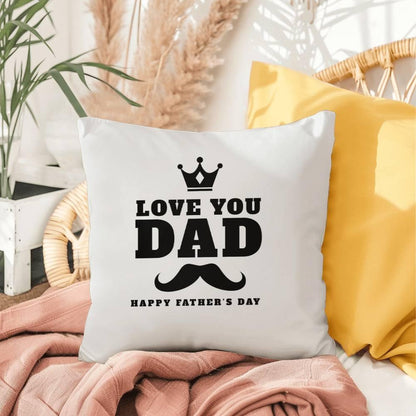 Father's Day Gift - I Love You Dad - Indoor Outdoor Pillow