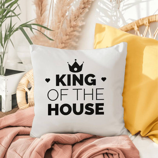 Dad King of the House Indoor Outdoor Pillow