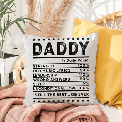 Daddy Recipe Comfy Indoor-Outdoor Pillow