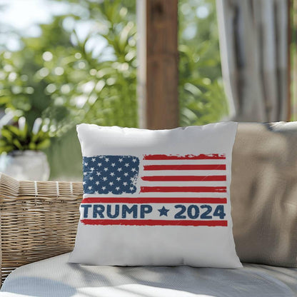 Patriotic Trump 2024 Comfy Indoor-Outdoor Pillow