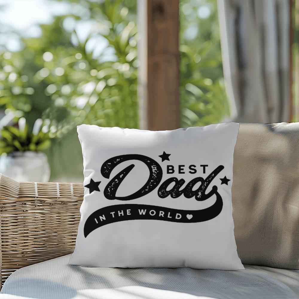 Best Dad Comfy Indoor-Outdoor Pillow