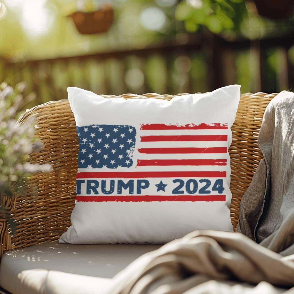 Patriotic Trump 2024 Comfy Indoor-Outdoor Pillow