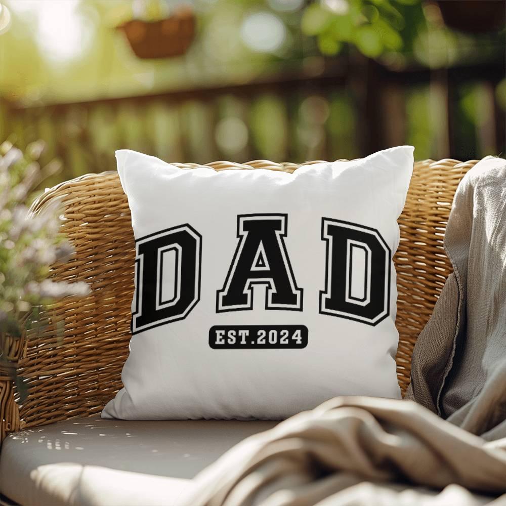 Dad 2024 Comfy Indoor-Outdoor Pillow