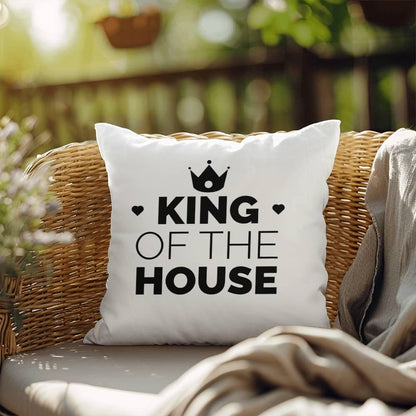 Dad King of the House Indoor Outdoor Pillow