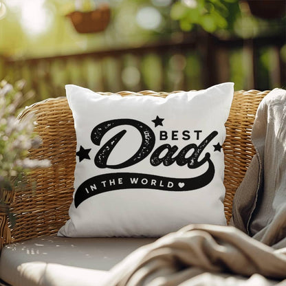 Best Dad Comfy Indoor-Outdoor Pillow