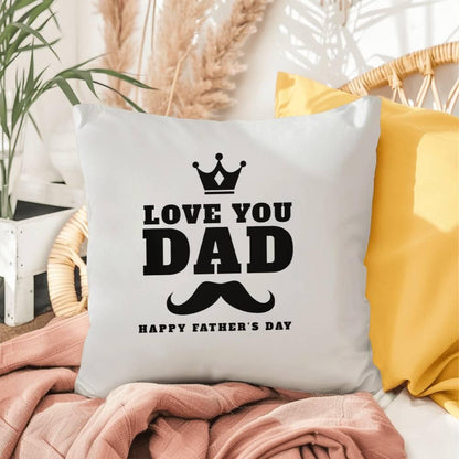 Father's Day Gift - I Love You Dad - Indoor Outdoor Pillow