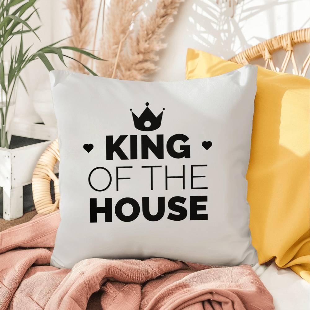 Dad King of the House Indoor Outdoor Pillow