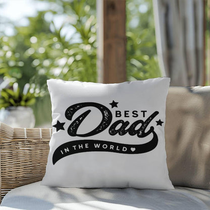 Best Dad Comfy Indoor-Outdoor Pillow