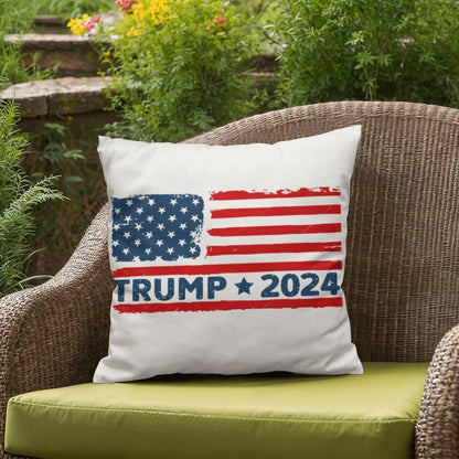 Patriotic Trump 2024 Comfy Indoor-Outdoor Pillow