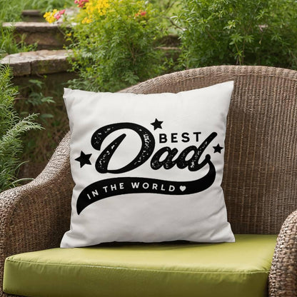 Best Dad Comfy Indoor-Outdoor Pillow